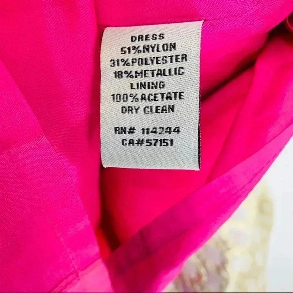 Eliza J gold and cream brocade fit and flare dress - Picture 5 of 6